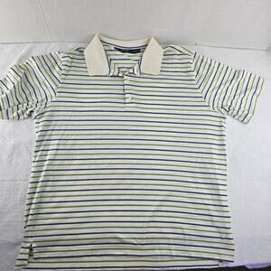 Bobby Jones Collection Men's Polo Shirt Multi Colored Stripe Size XL